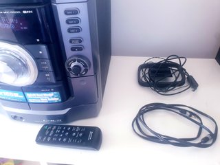 Equipo música Hi-Fi de Sony serie MHC-RG295 2x155W