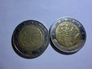 Lote 2 monedas 2€ Alemania