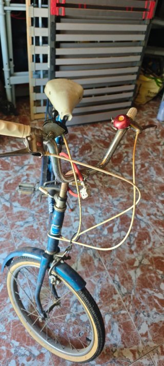 Bicicleta BH Plegable Vintage Azul