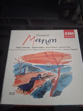 CD Ópera Manon Massenet EMI Classics 3CD