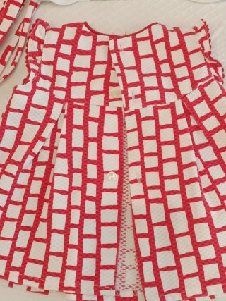 Conjunto Vestido T 6 meses con chaqueta