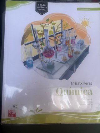 1er Batxillerat Quinica