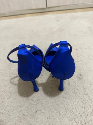 Zapatillas Zara Talla 36 Azul Eléctrico