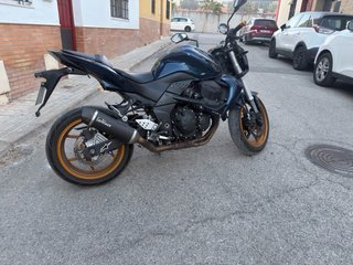 Kawasaki Z750 Naked Azul