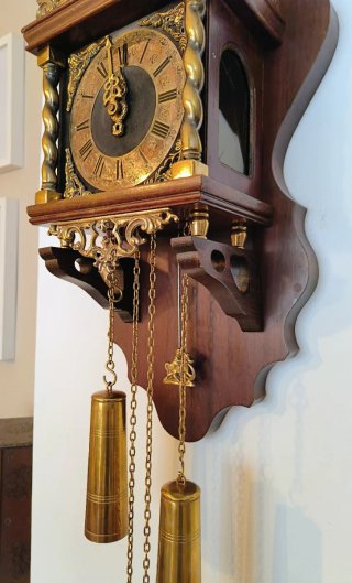 Orologio da parete vintage meccanico