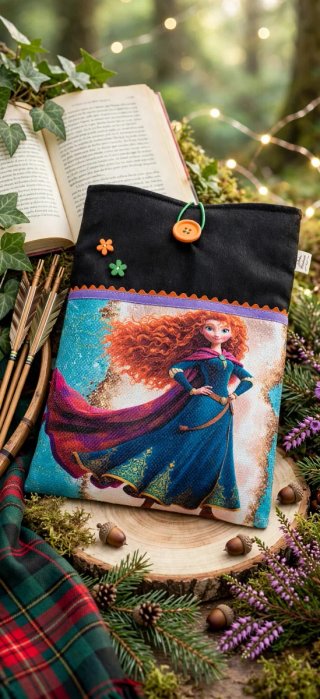 Funda para libro con diseño de Mérida