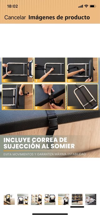 Barrera protectora cama adultos y niños