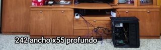 Mueble de comedor de madera