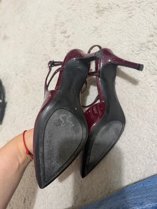 Zapatos Calvin Klein Tacon Vino
