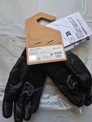 Guantes Moto Dainese Reacto Carbon Short T/L NUEVO