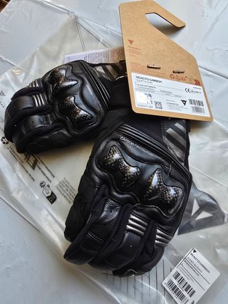Guantes Moto Dainese Reacto Carbon Short T/L NUEVO
