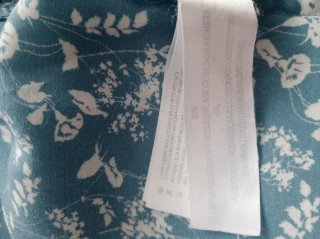 Conjunto Massimo Dutti top y shorts floral