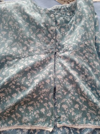 Conjunto Massimo Dutti top y shorts floral