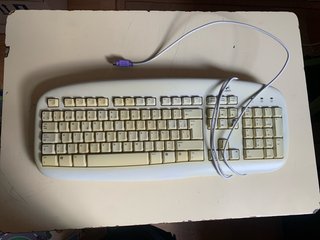 Teclado Logitech Beige/Blanco