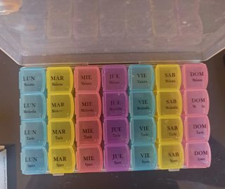 Pastillero Organizador Semanal