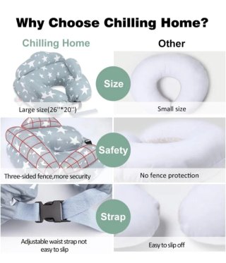 Chilling Home Almohada Embarazada L,Cojin