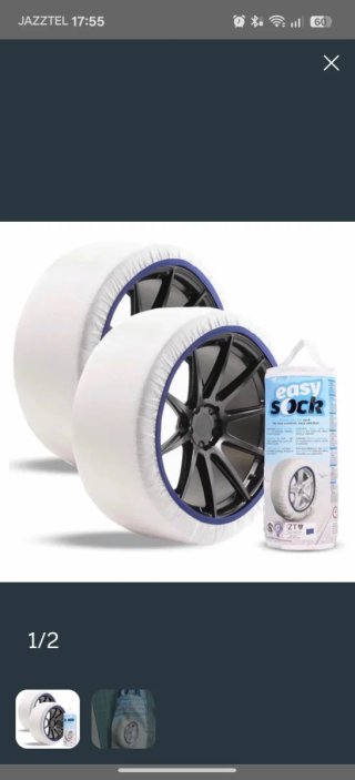 Cadenas para Nieve Easy Sock (2 uds)