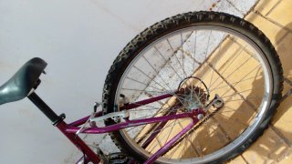 Bicicleta infantil rosa
