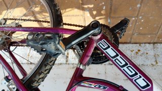 Bicicleta infantil rosa