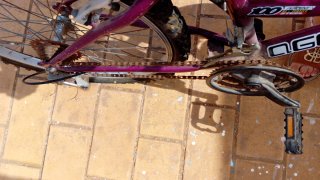 Bicicleta infantil rosa