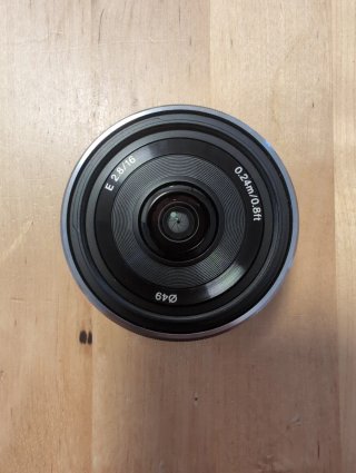 Objetivo Sony E 16mm f/2.8 E-mount SEL16F28
