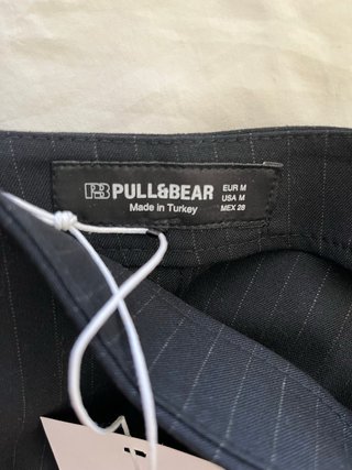 Falda pantalón raya diplomática Pull&Bear