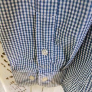 Camisa Zara Hombre Cuadros Azul