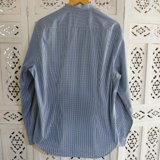 Camisa Zara Hombre Cuadros Azul