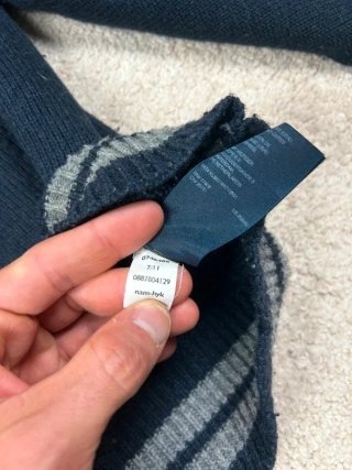 Jersey Tommy Hilfiger S Azul Gris