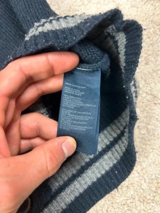 Jersey Tommy Hilfiger S Azul Gris