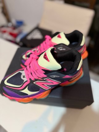 New Balance 90/60 Rosa y Morado