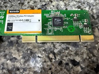 Adaptador Tenda WIFI PCI 150Mbps