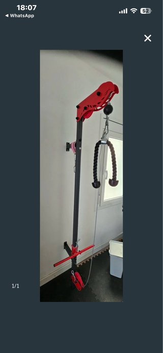 Polea de fitness para pared