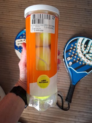 Palas de pádel y pelotas Artengo