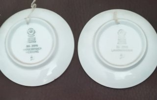 2 Piatti in Ceramica Nordica