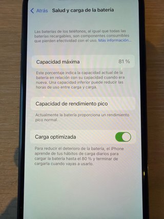 iPhone X 256 GB Negro