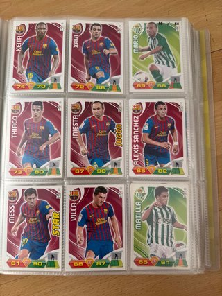 Álbum Adrenalyn XL La Liga 2011/12 Casi Completo