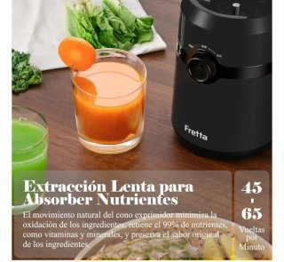 Licuadora Fretta Extractor Jugo