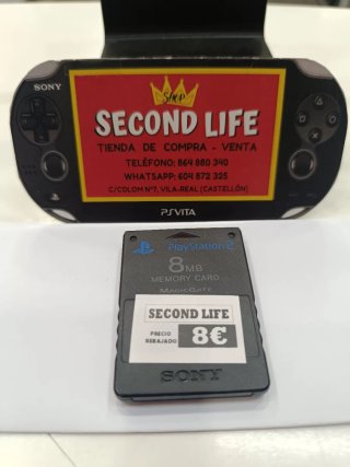 Tarjeta Memoria Sony 8MB PlayStation 2