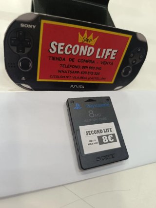 Tarjeta Memoria Sony 8MB PlayStation 2