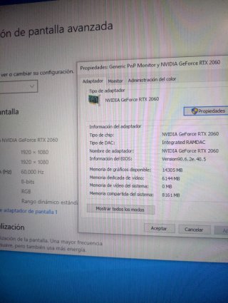 PC I3 8350K, 16GB, RTX 2060 6GB