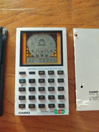 Calculadora Casio PG-200 Pachinko Game