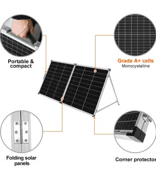 Panel Solar DOKIO 200W Monocristalino