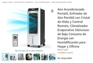 Enfriador de Aire Portátil IcyAir WAC-703D