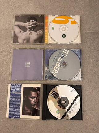 Lotto 3 CD Eros Ramazzotti ottime condizioni