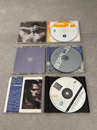 Lotto 3 CD Eros Ramazzotti ottime condizioni