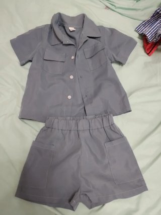Completo bambino Shein blu