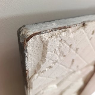 Puerta trampilla  hecha a medida de hierro. Estaba