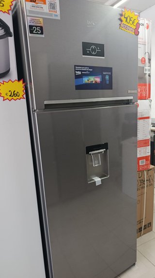 CONGELADOR VERTICAL NO FROST BEKO Inox