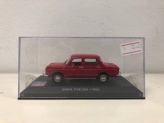 Simca 1118 USA 1969 | Altaya | Escala 1:43